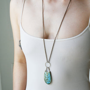 Small Scoop Necklace - Long Custom Jewelry Asheville NC